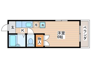 サンリ－ブ殿ヶ谷（Ⅰ）の物件間取画像